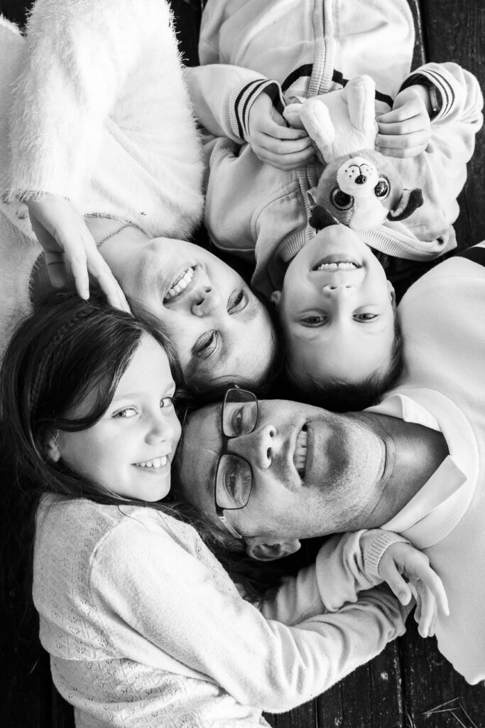 beauté en famille immortalisé un moment unique